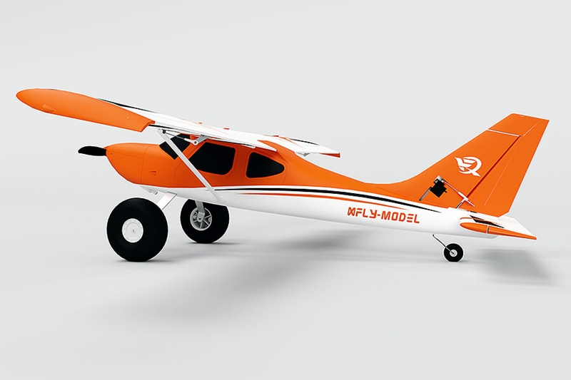 Xfly Glastar V2 Bush/Trainer 1233mm Wingspan PNP  - Orange XF105PV2